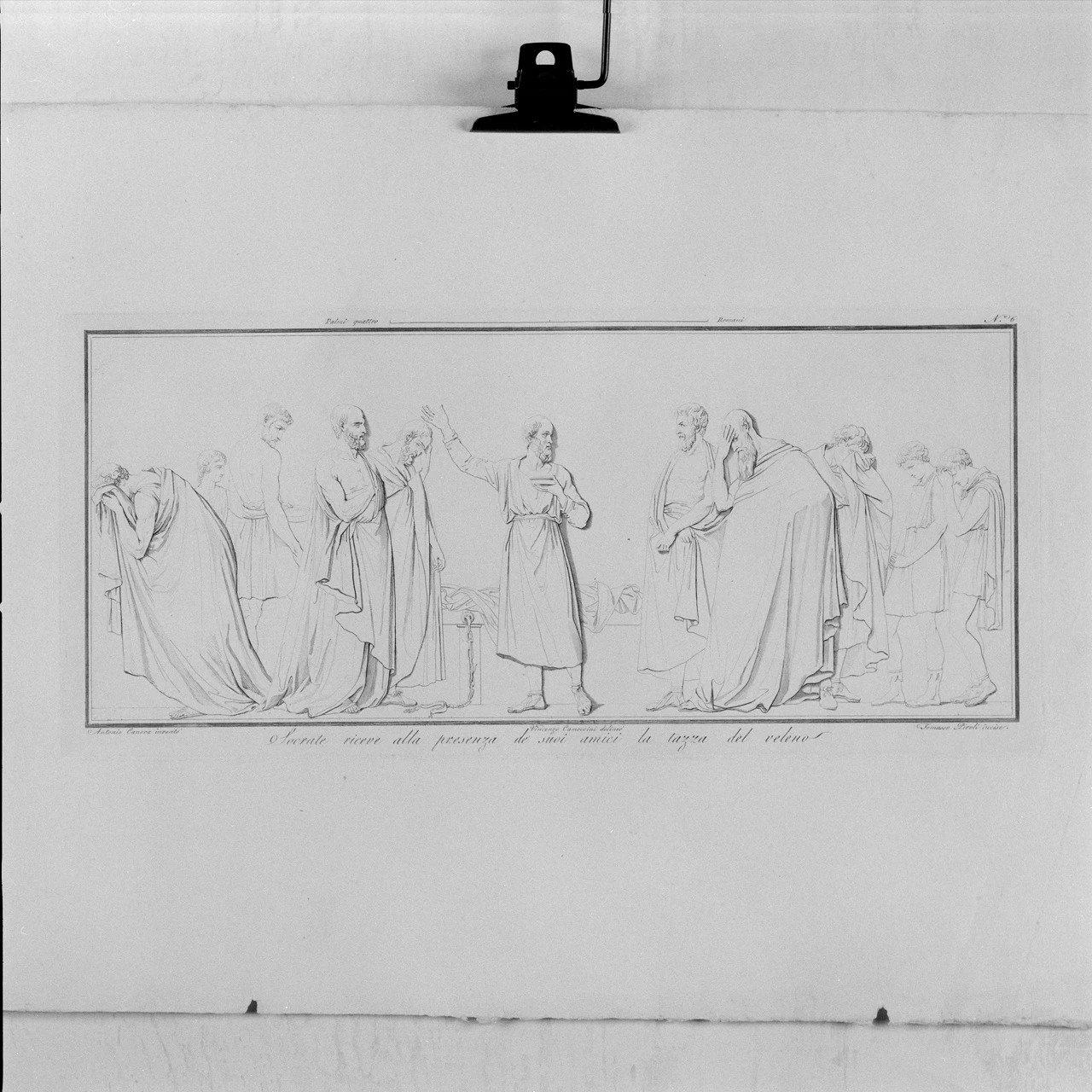 Socrate beve la cicuta - Museo Civico Canoviano, Possagno, Vicenza